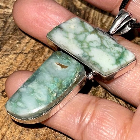 Two- Layer Mariposite Pendant 2 1/4” - Picture 3 of 11